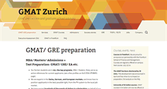 Desktop Screenshot of gmatzurich.com